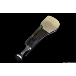 CC002 煙斗型三合一壓棒(烏木半貼皮) CC002 煙斗型三合一壓棒(烏木半貼皮)