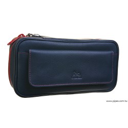 Lubinski 真皮三斗包(藍款appy皮) Lubinski 真皮三斗包(藍款appy皮)