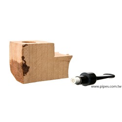 Vauen 90度(直)半成品石楠木斗