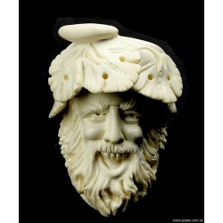 Lubinski 手工人物雕刻海泡石 BC