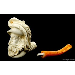 Lubinski 手工人物雕刻海泡石 CA