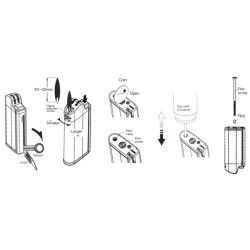 IMCO 煙斗打火機 (黑)