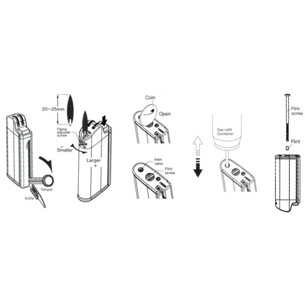 IMCO 煙斗打火機 (黑)