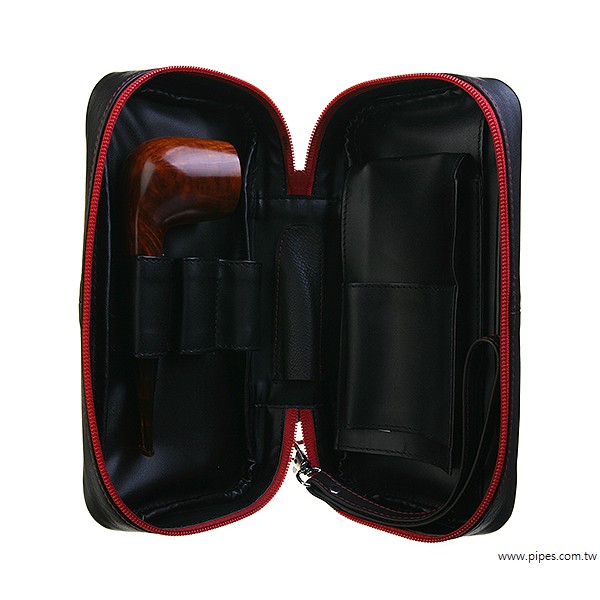 Lubinski 真皮三斗包（棕款nappy皮）