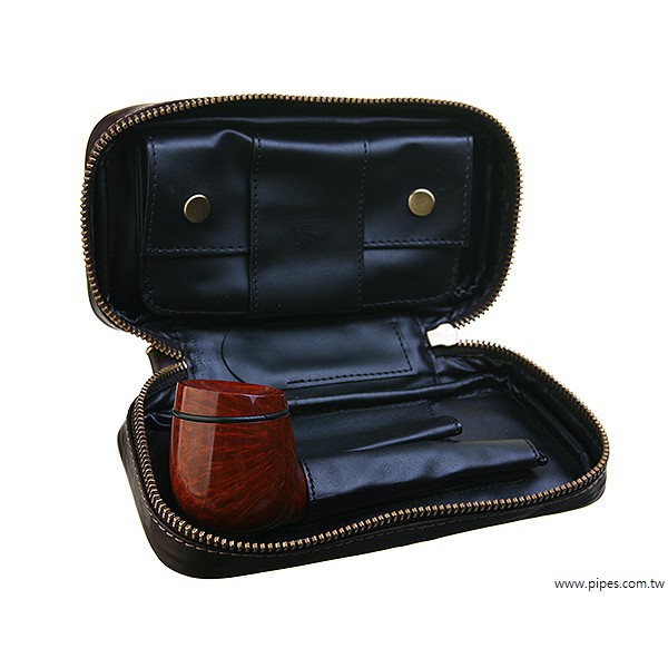 Lubinski 雙斗包 (棕款水牛皮)