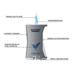 Colibri Slim (黑/金)