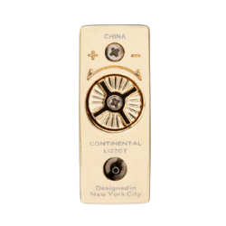 Colibri Continental single soft flame lighter (金箔紋樣)