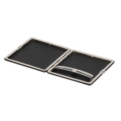 Dunhill Sidecar PA9134 經典黑色皮革硬式煙盒